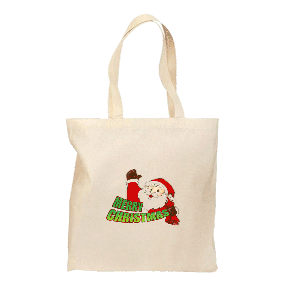 Merry Christmas Santa Claus Tote Bag - Safe Workwear