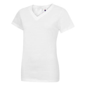 Uneek Ladies Classic V Neck T-Shirt UC319