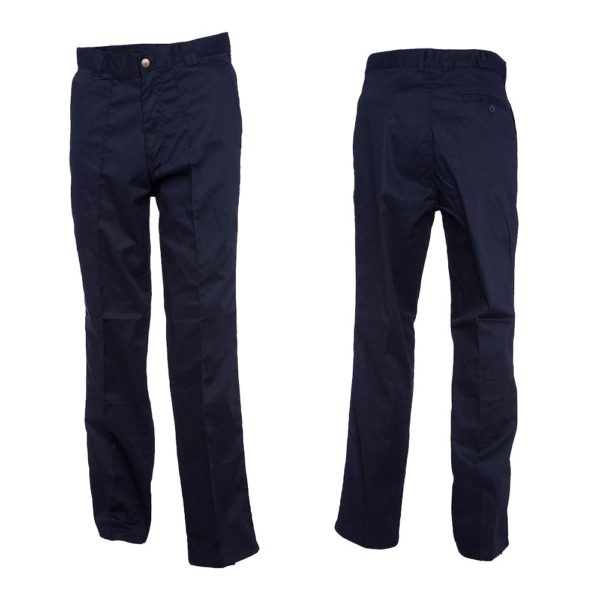 womens navy workwear trousers