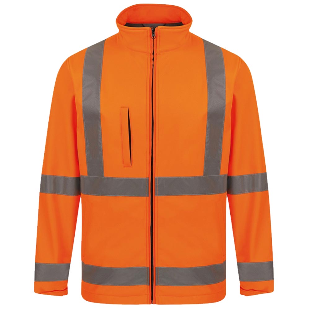 Korntex High Vis Premium Softshell Jacket - Safe Workwear